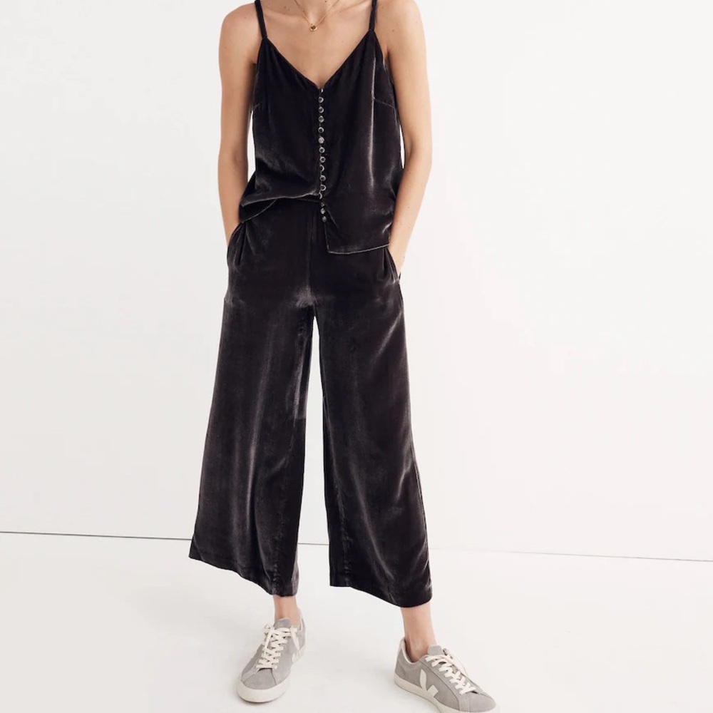 Madewell Pull On Velvet Pants